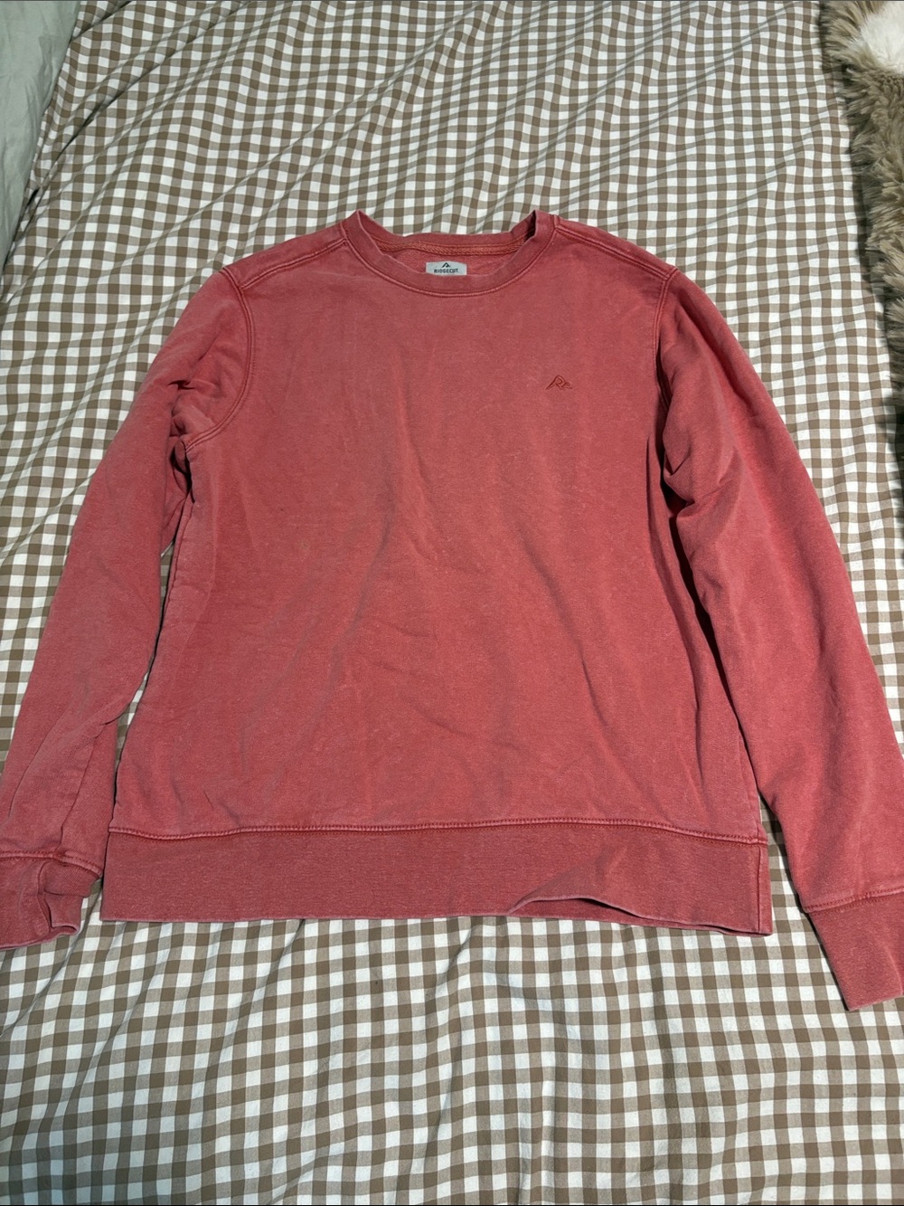 Women’s Crewneck Sweater in Coral